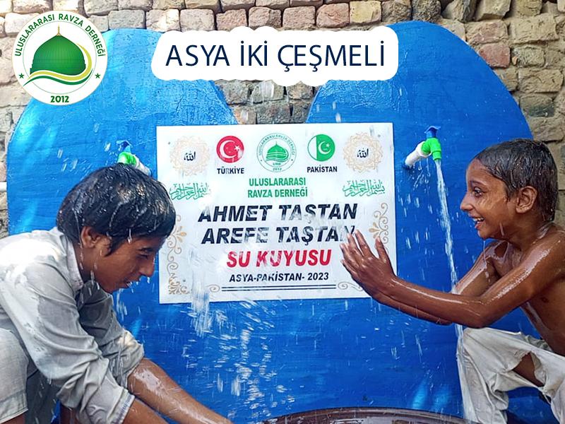 Asya Motorlu İki Çeşmeli Su Kuyusu