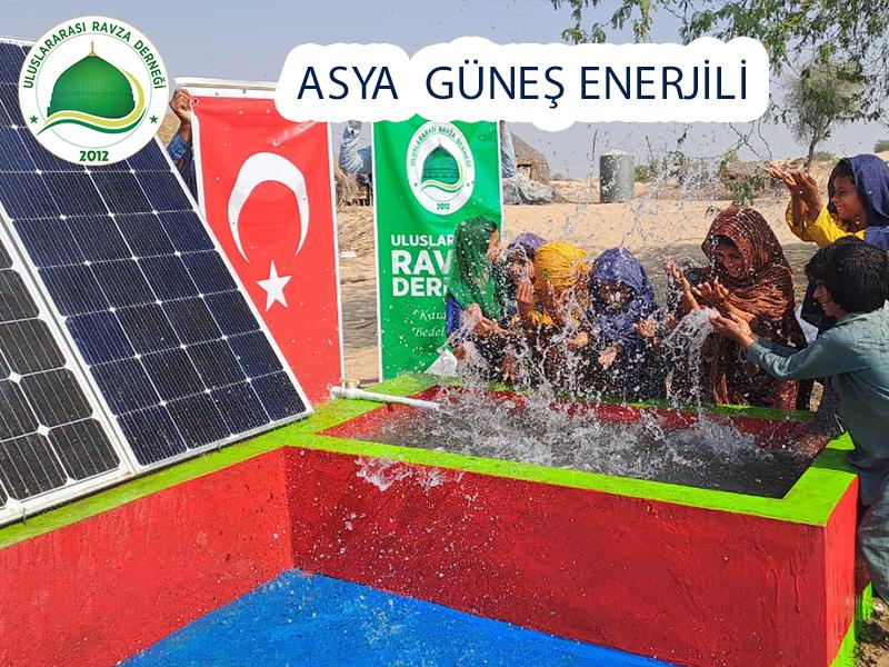 Güneş Enerjili Arıtmalı Depolu Su Kuyusu
