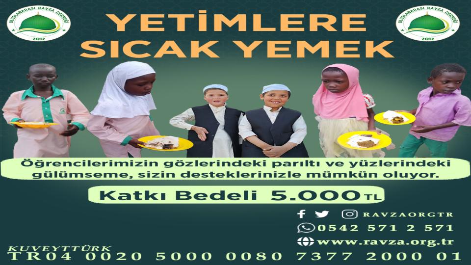 YETİMLERE YEMEK