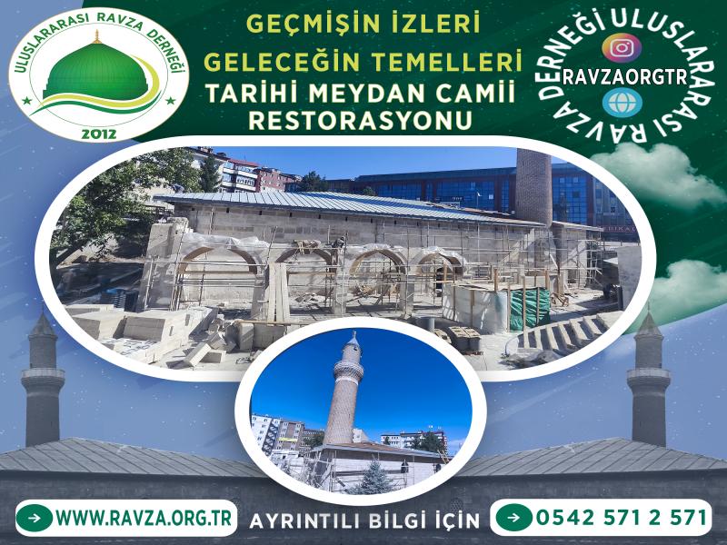 Sivas tarihi meydan cami geçmişe saygı, geleceğe miras