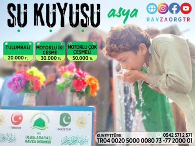 ASYA'DA SU KUYUSU PROJESİ