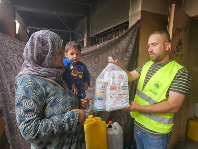 GAZZELİ KARDEŞLERİMİZİN YANINDAYIZ.